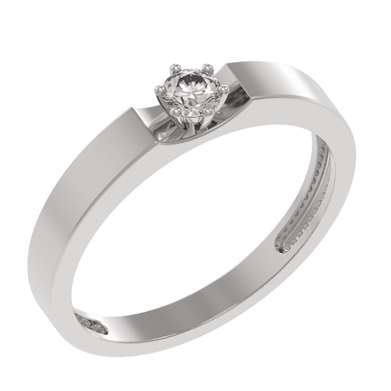 Кольцо из серебра 925 с фианитами