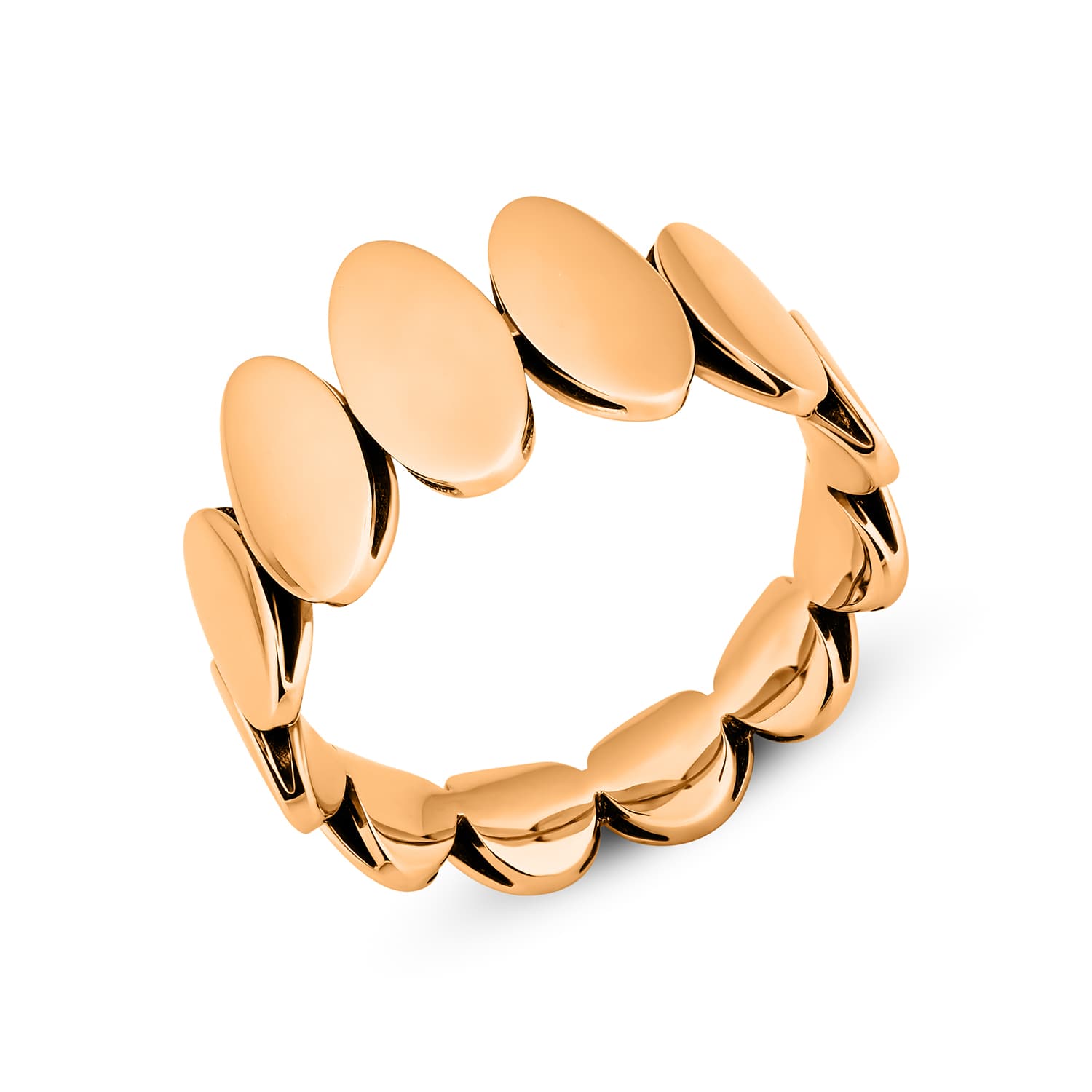 Кольцо из серебра 925 без вставки