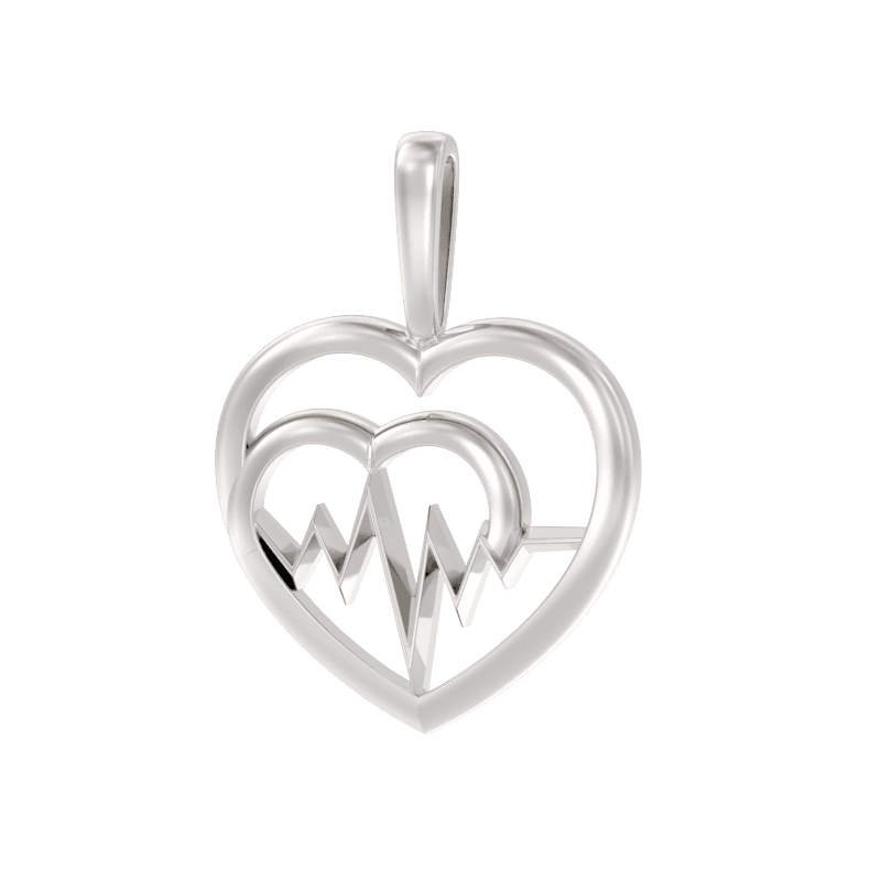 Подвеска из серебра 925 без вставки