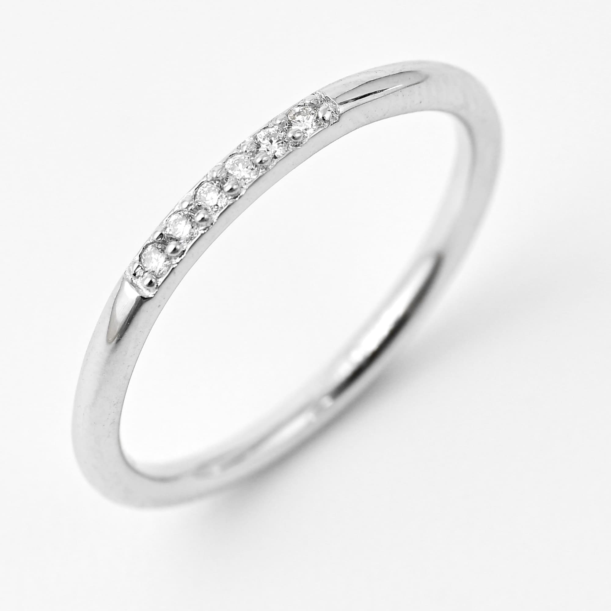 Кольцо из серебра 925 с выращенными бриллиантами