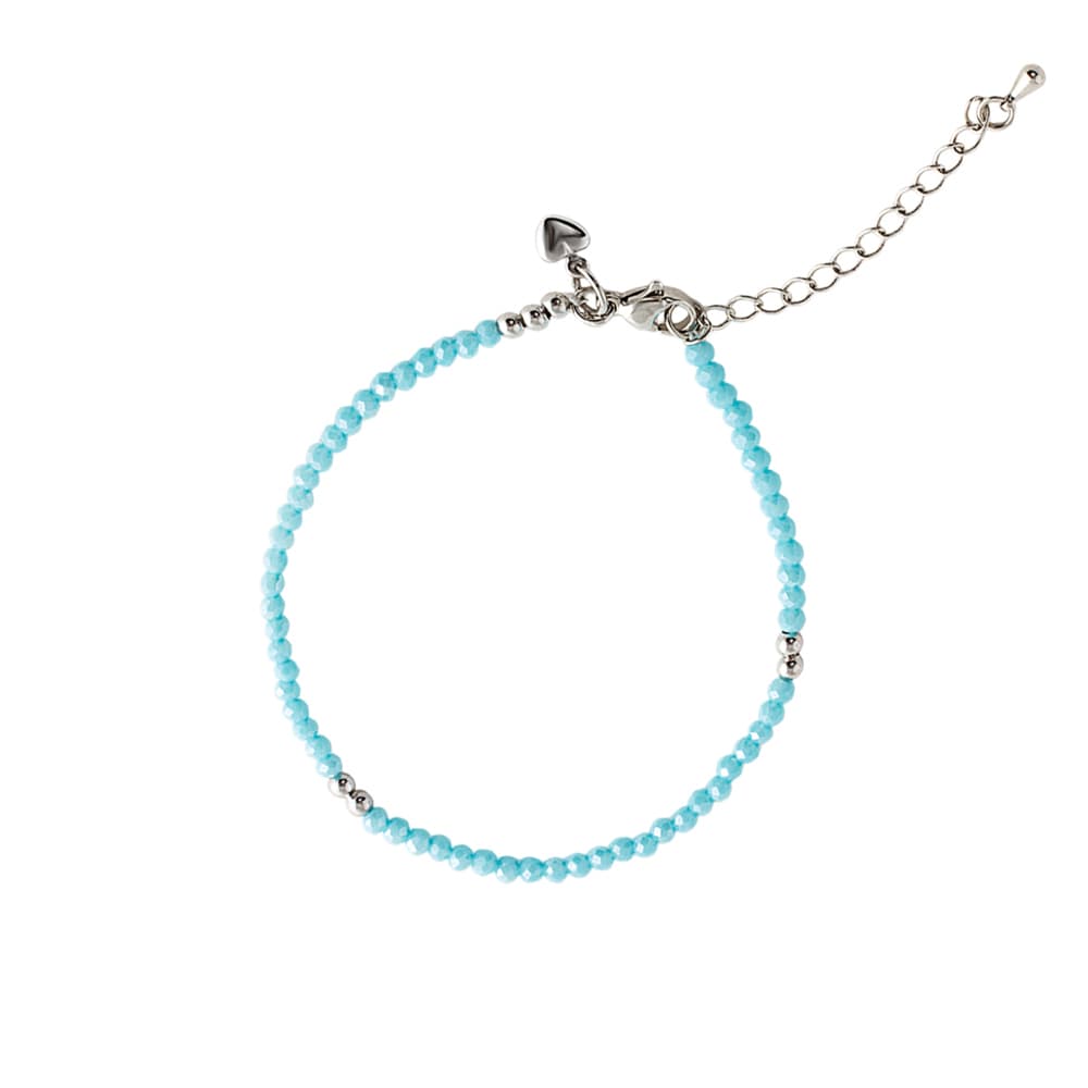 Браслет декоративный из стали с ювелирным стеклом