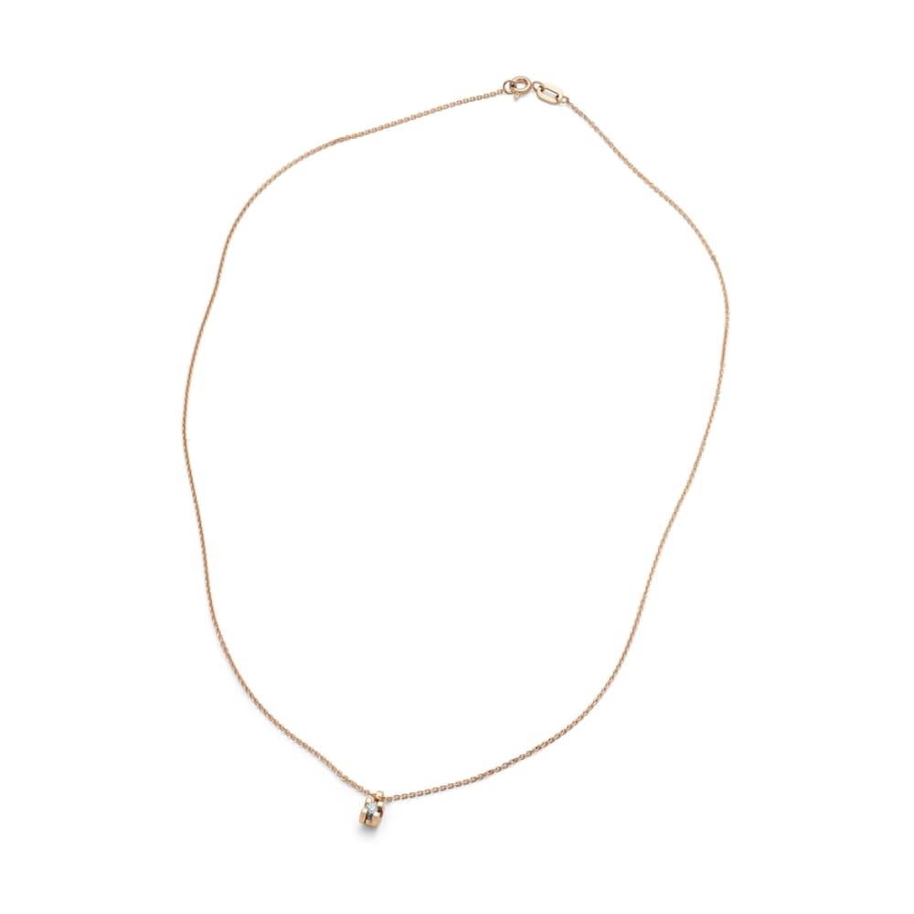 Колье из золота 585 с бриллиант