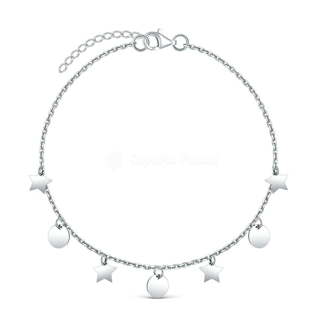 Браслет из серебра 925  без вставки