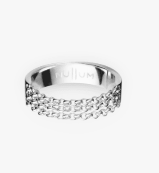 Кольцо из серебра без вставки