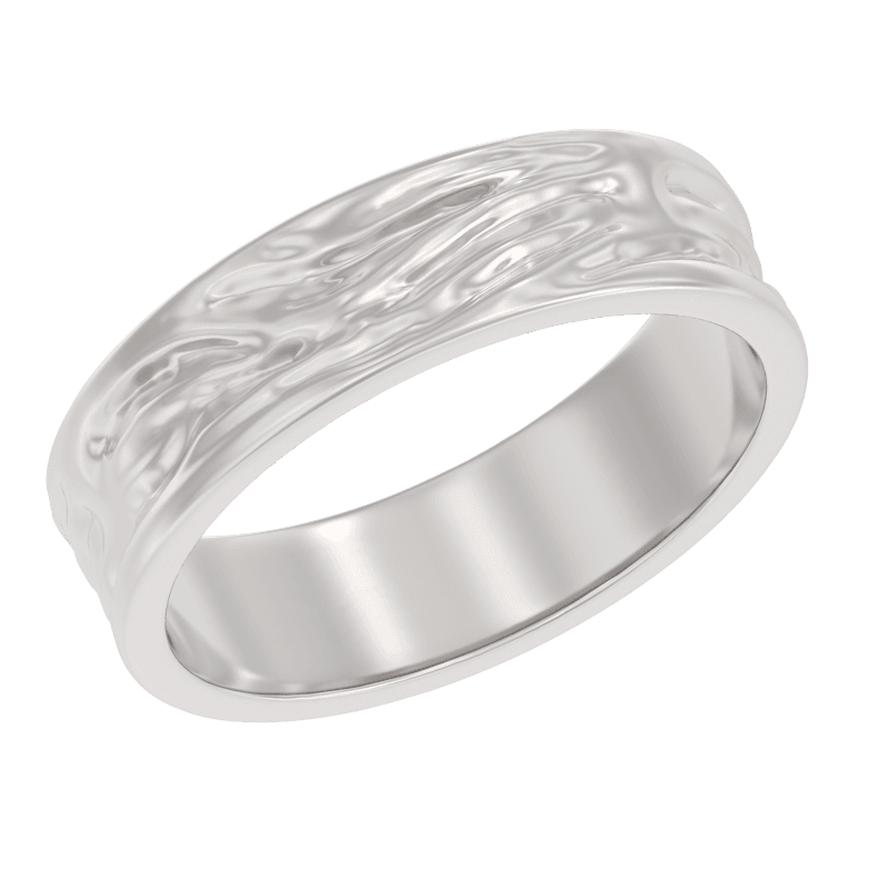 Кольцо из серебра 925 без вставки