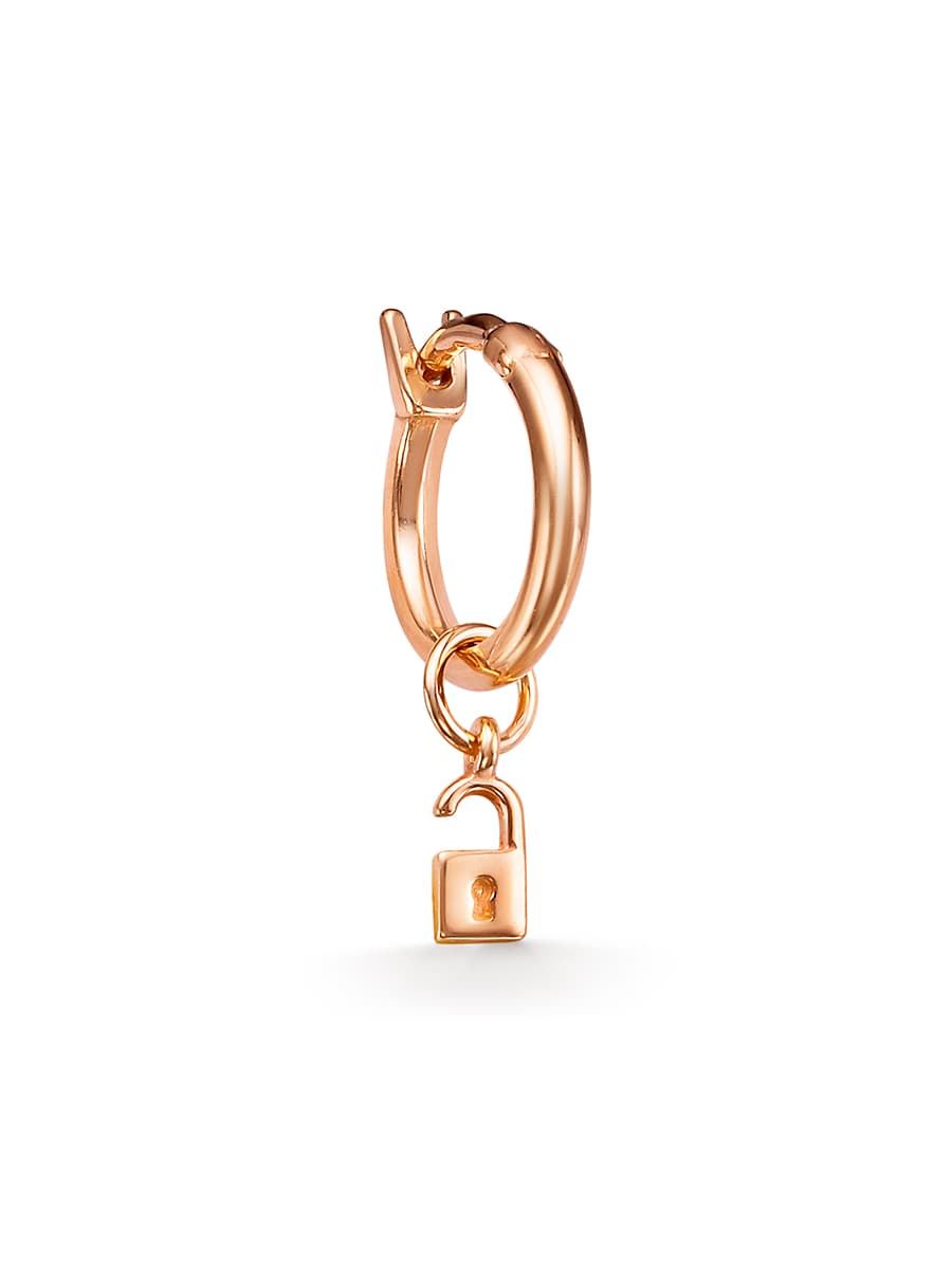 Серьги из серебра без вставки