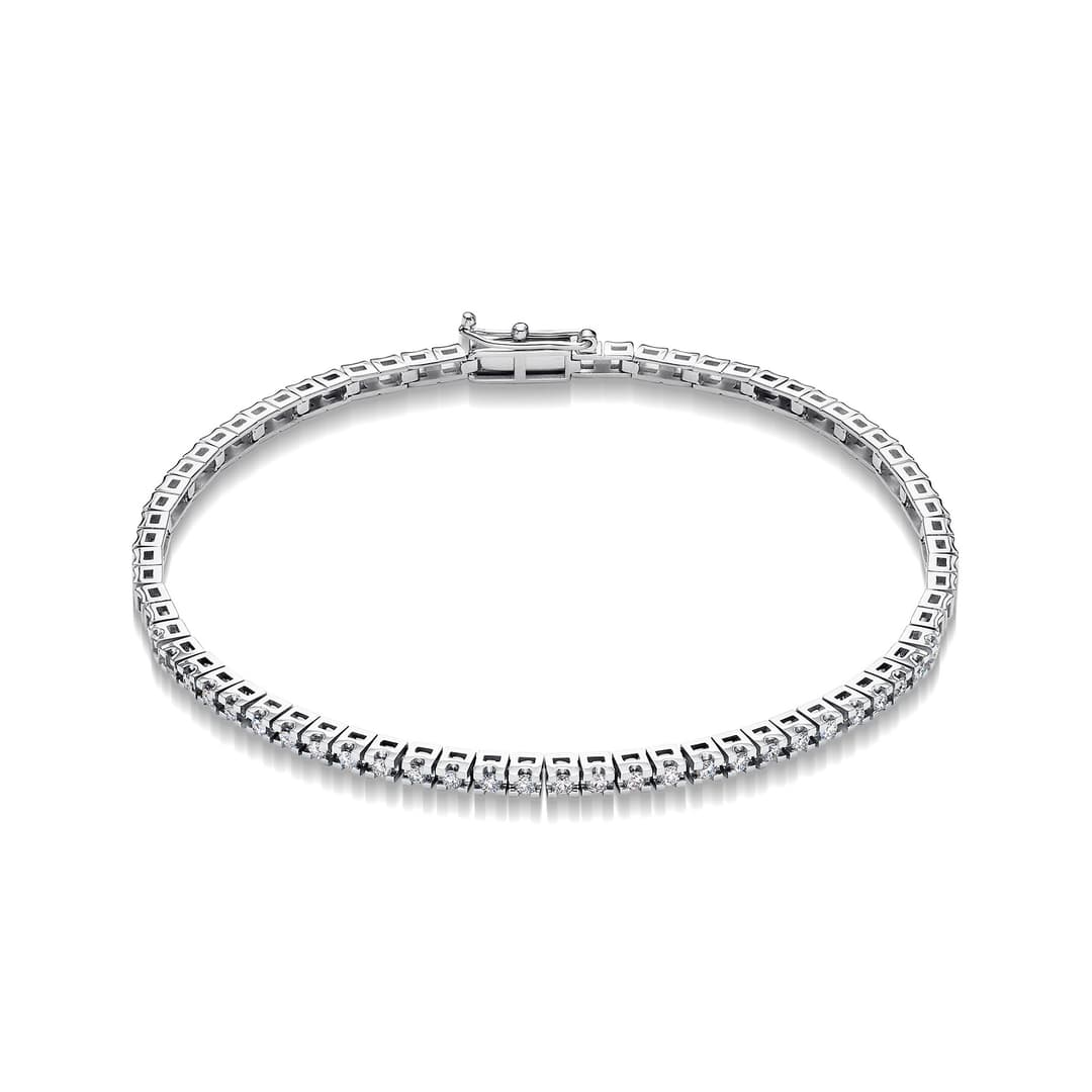 Браслет из золота 585 с  бриллиантом