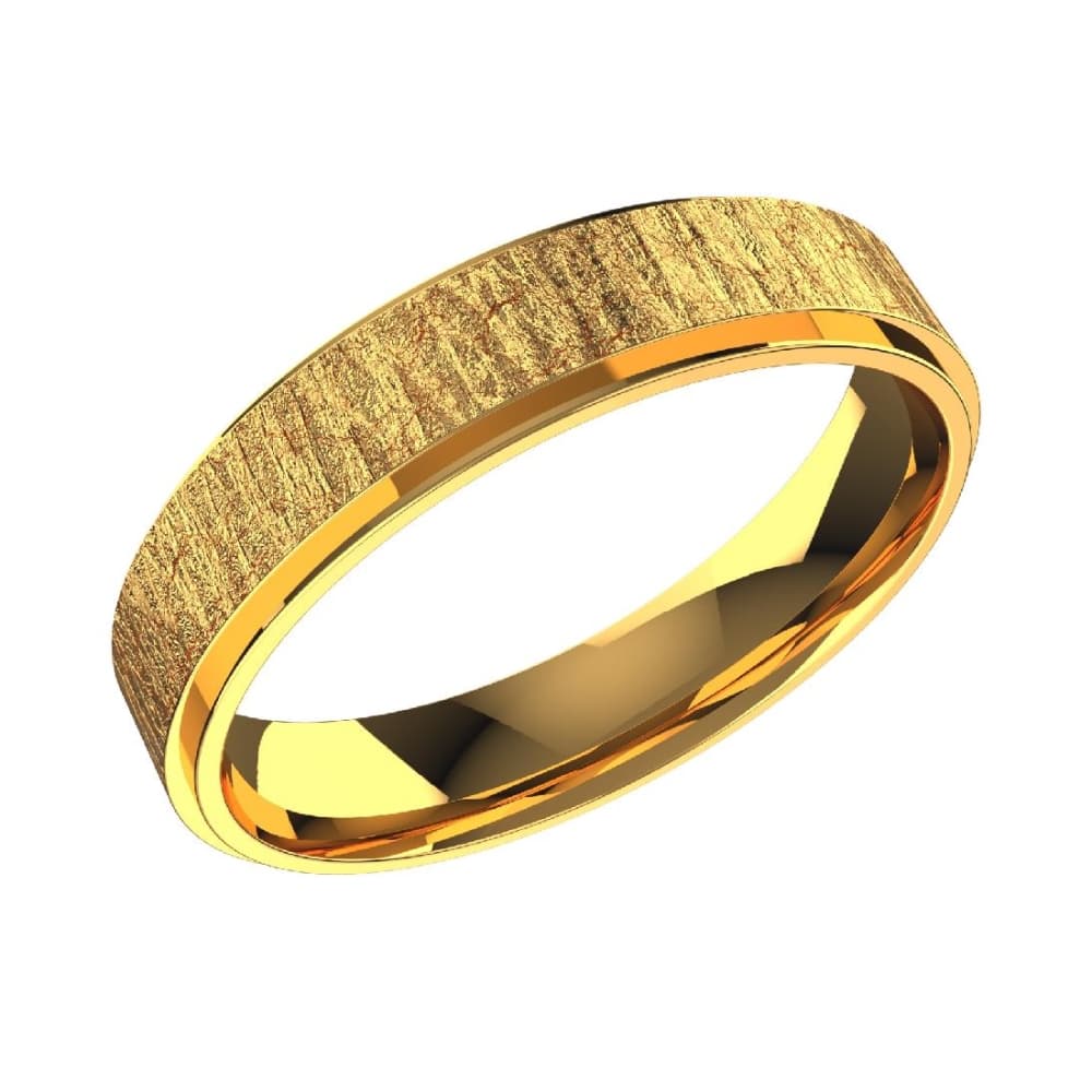 Кольцо обручальное из золота 585 без вставки