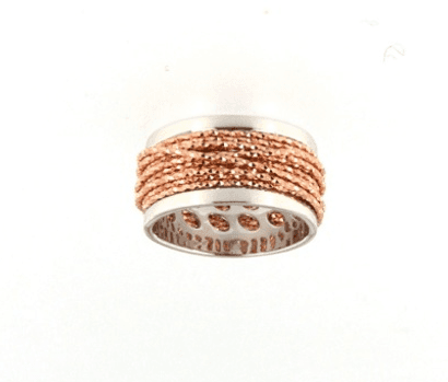 Кольцо из серебра 925 без вставки