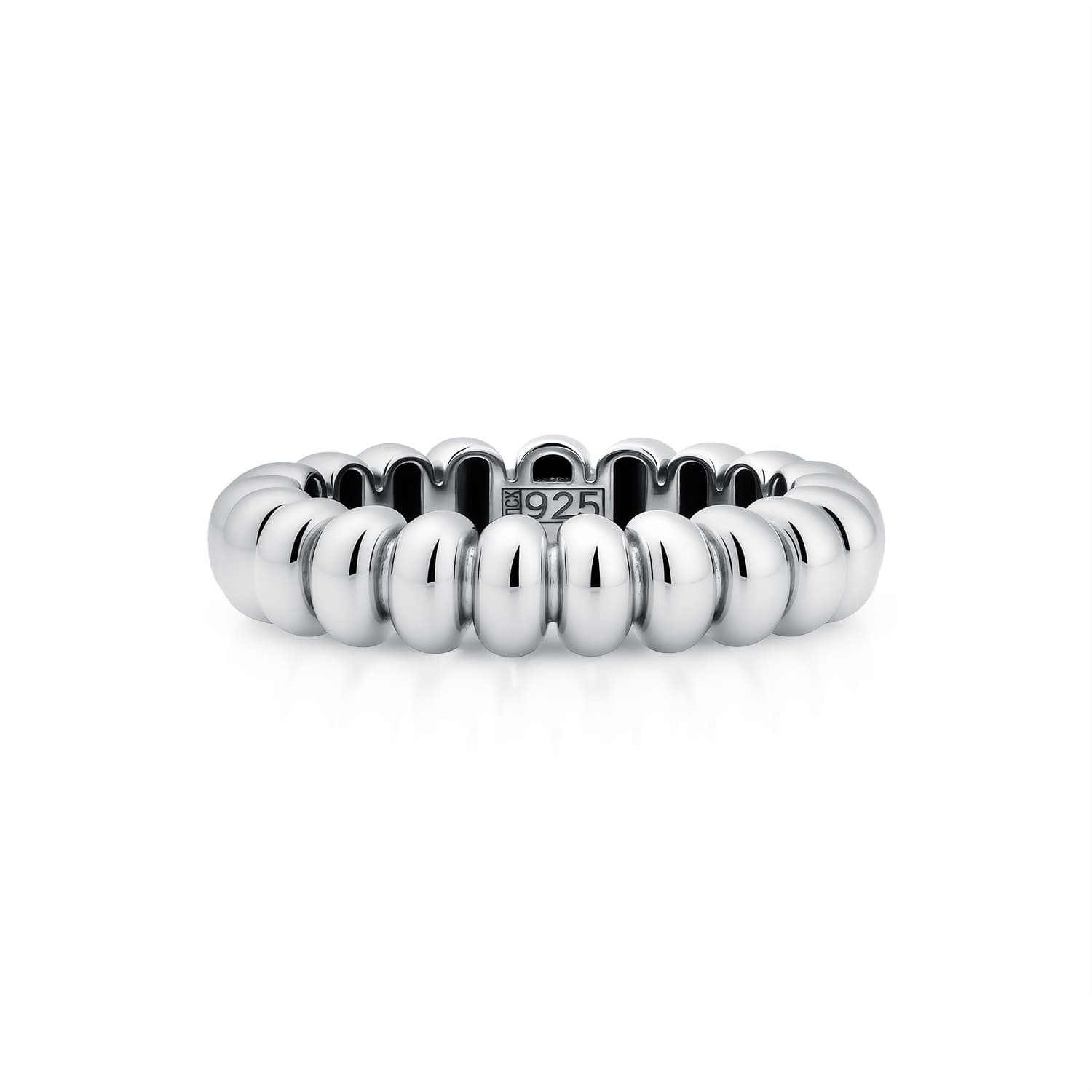 Кольцо из серебра 925 без вставки