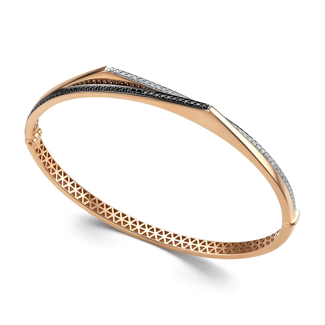 Браслет из золота 585 с  бриллиантом