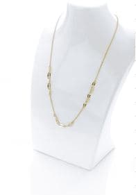 Колье из серебра без вставки