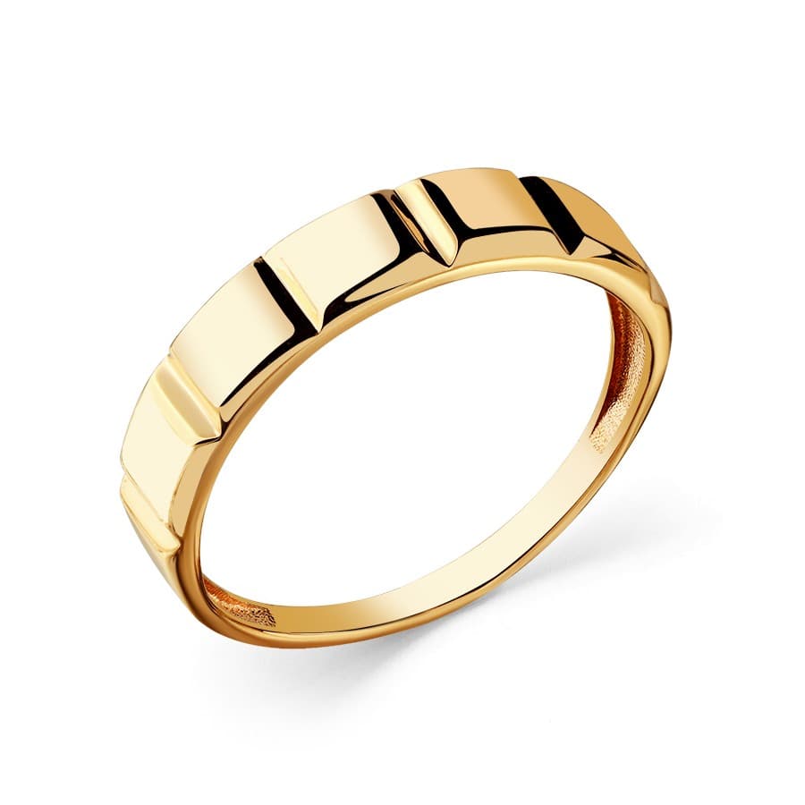 Кольцо из золота без вставки