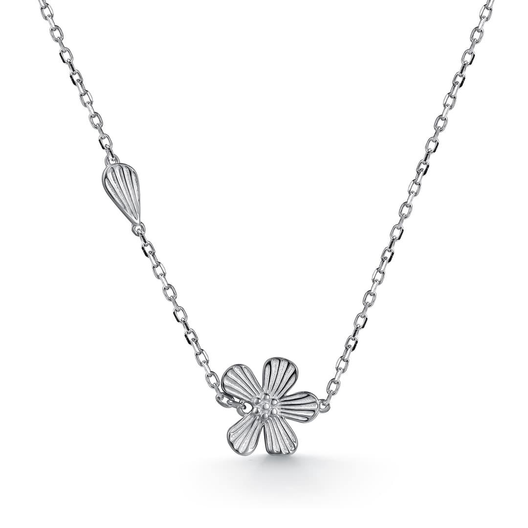 Колье из серебра 925 без вставки