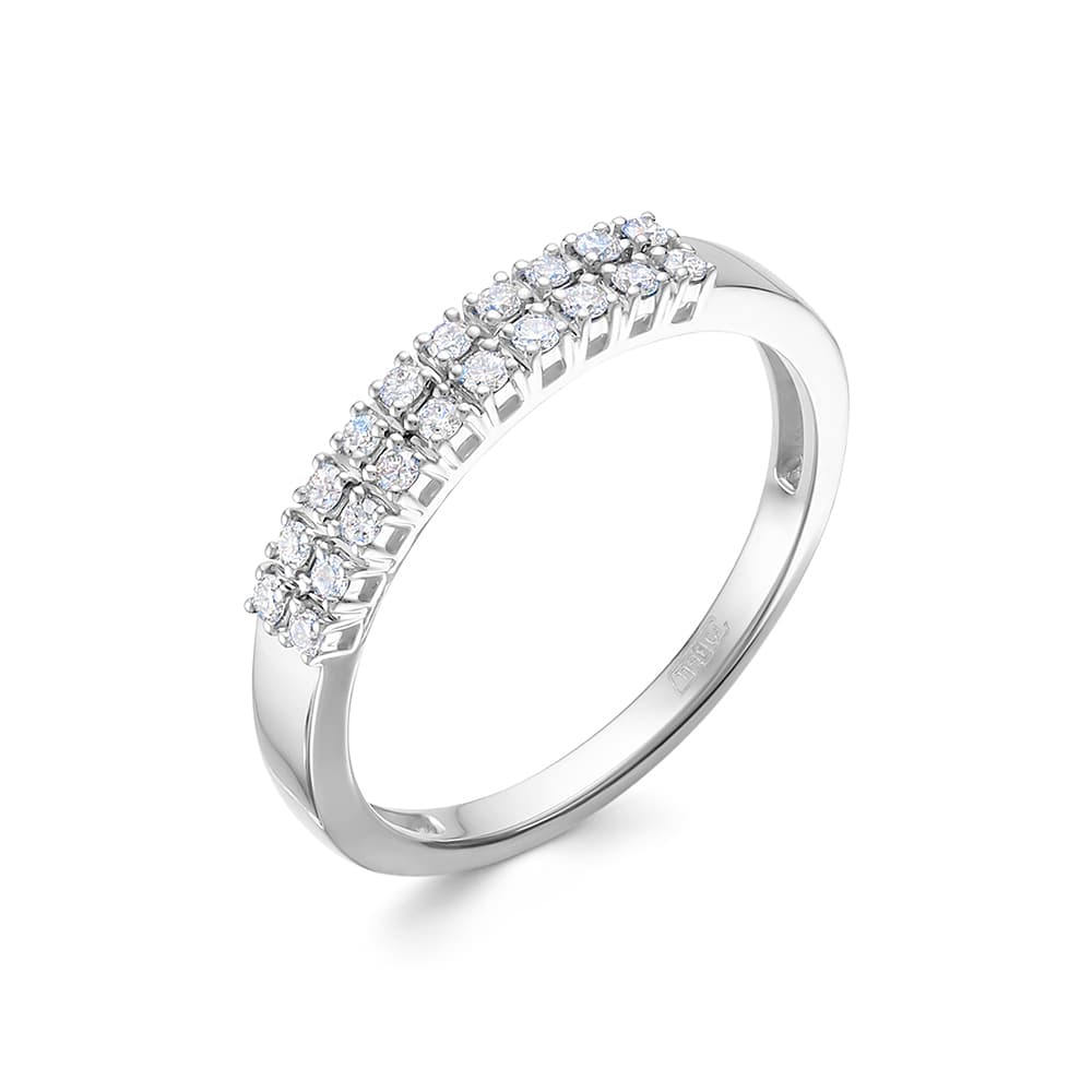 Кольцо из золота 585 с бриллиантами