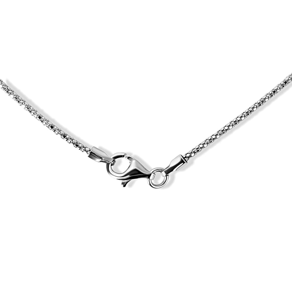 Цепь полновесная из серебра без вставки