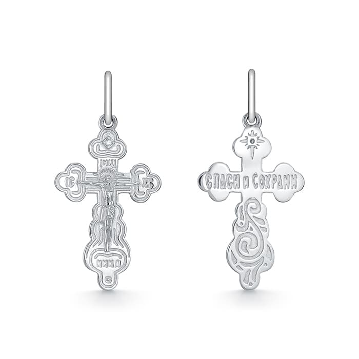 Подвеска из серебра 925 без вставки