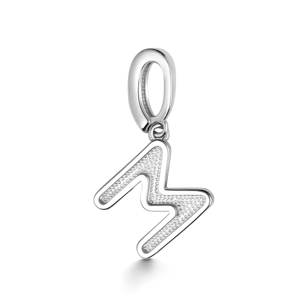 Подвеска из серебра 925 с фианитами