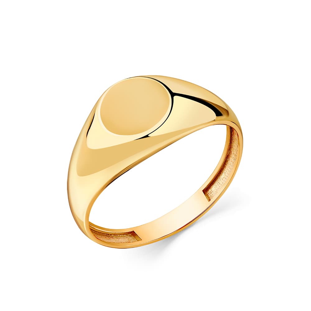 Кольцо из золота 585 с  без вставки