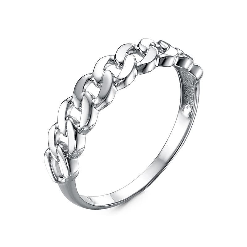 Кольцо из серебра 925 без вставки