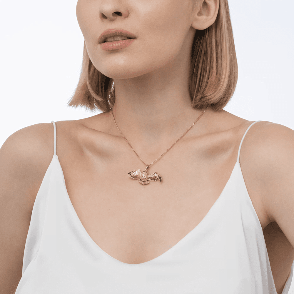 Подвеска из золота 585 с эмалью