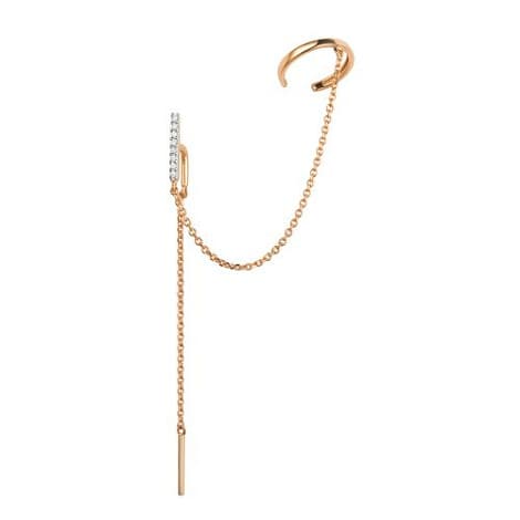 Серьги из золота 585 с бриллиантами