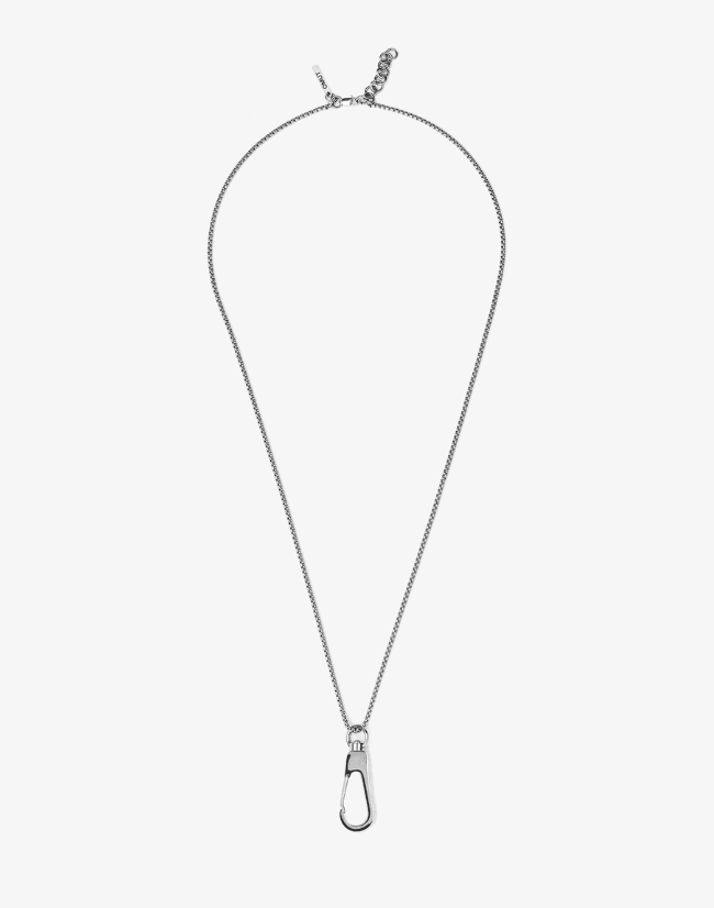 Колье из стали без вставки