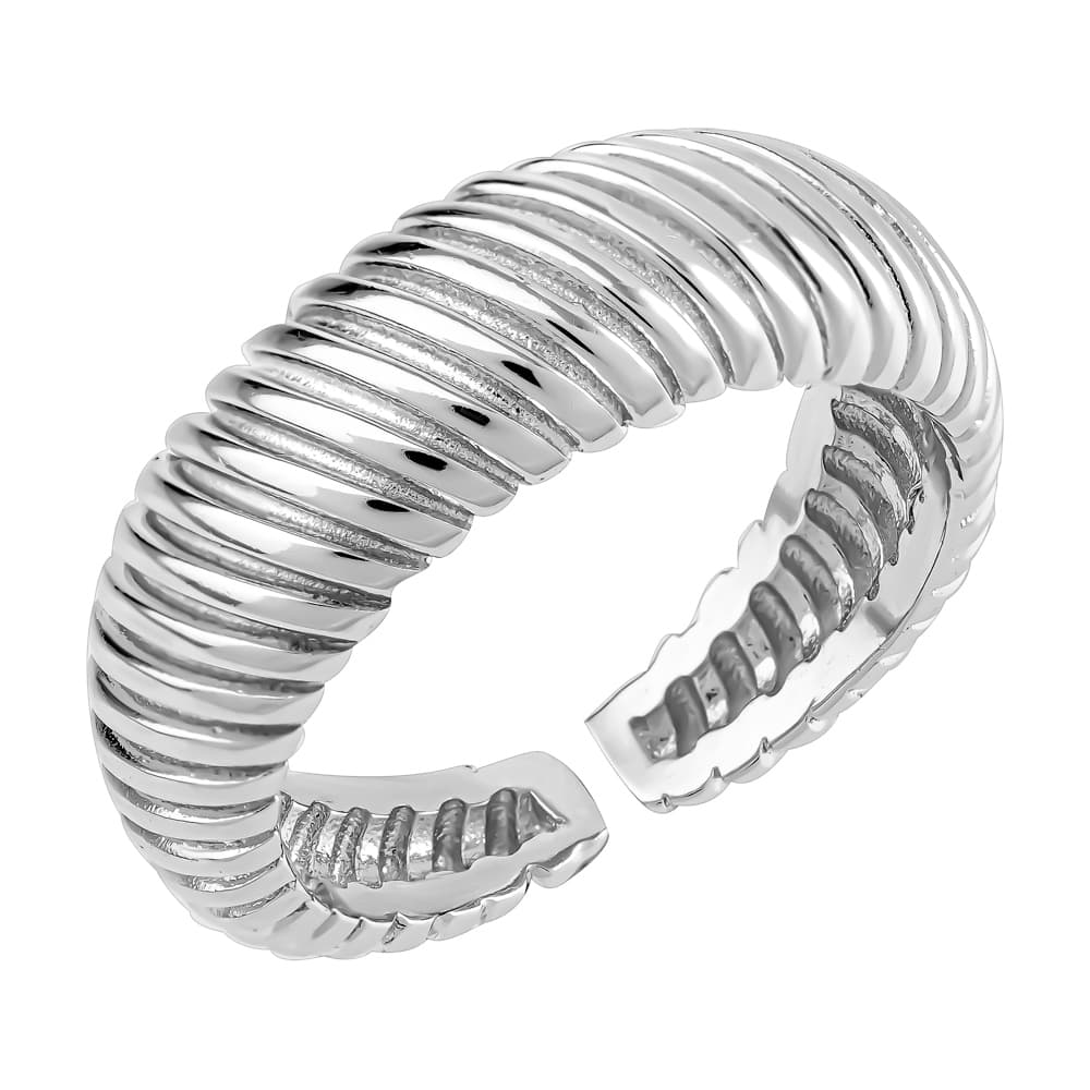 Кольцо из серебра 925 без вставки