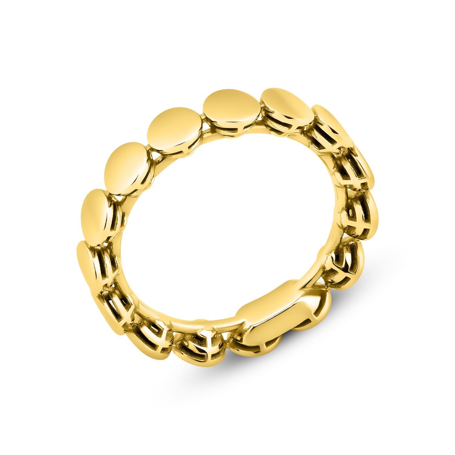 Кольцо из серебра 925 без вставки