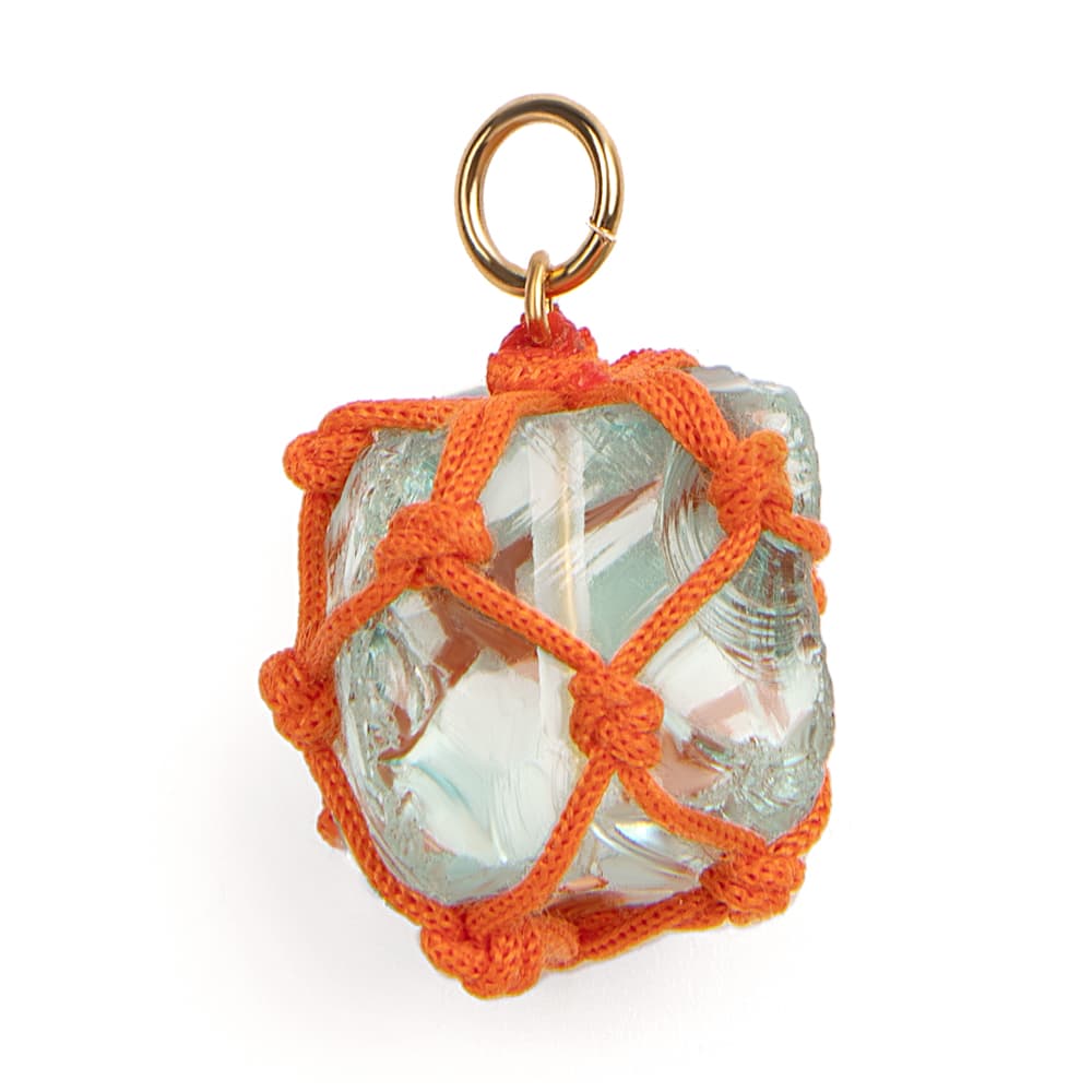 Подвеска из стали с кварцем