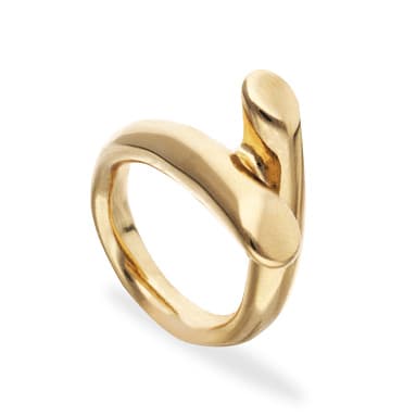 Кольцо из стали без вставки