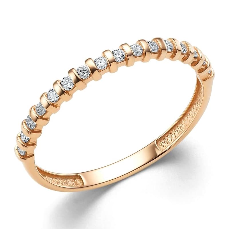 Кольцо из золота 585 с бриллиант