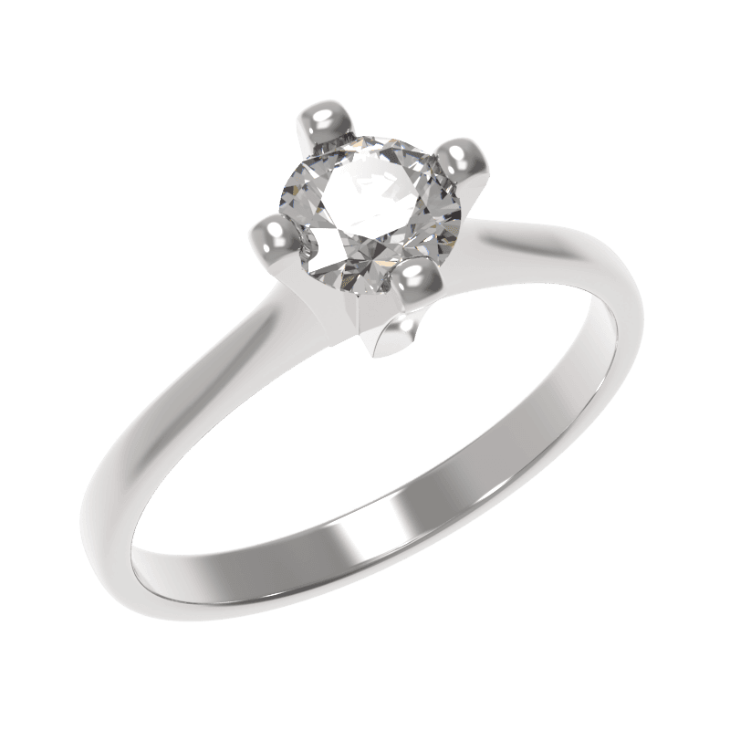 Кольцо из серебра 925 с фианитами