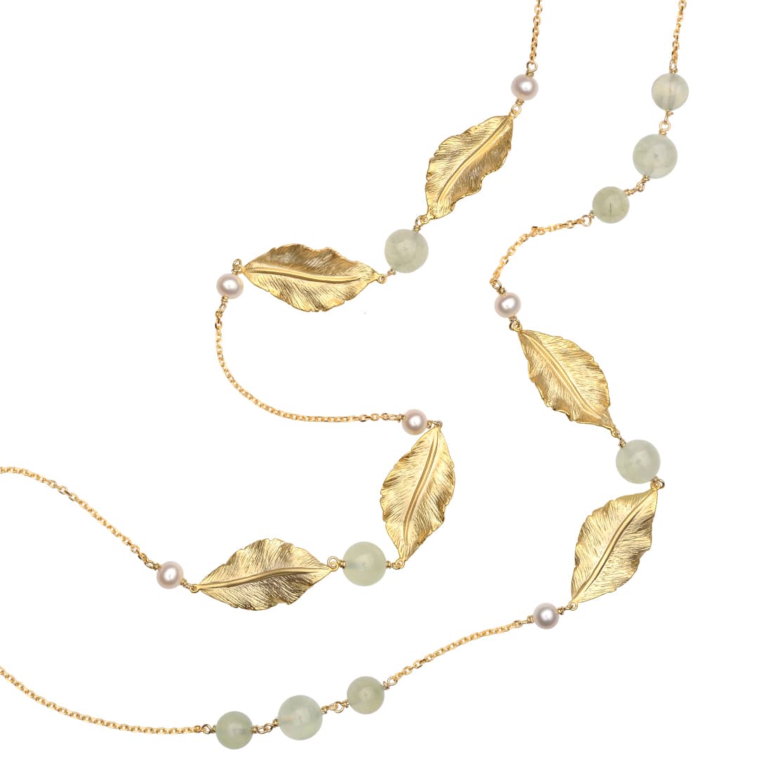 Колье из серебра 925 с жемчугом