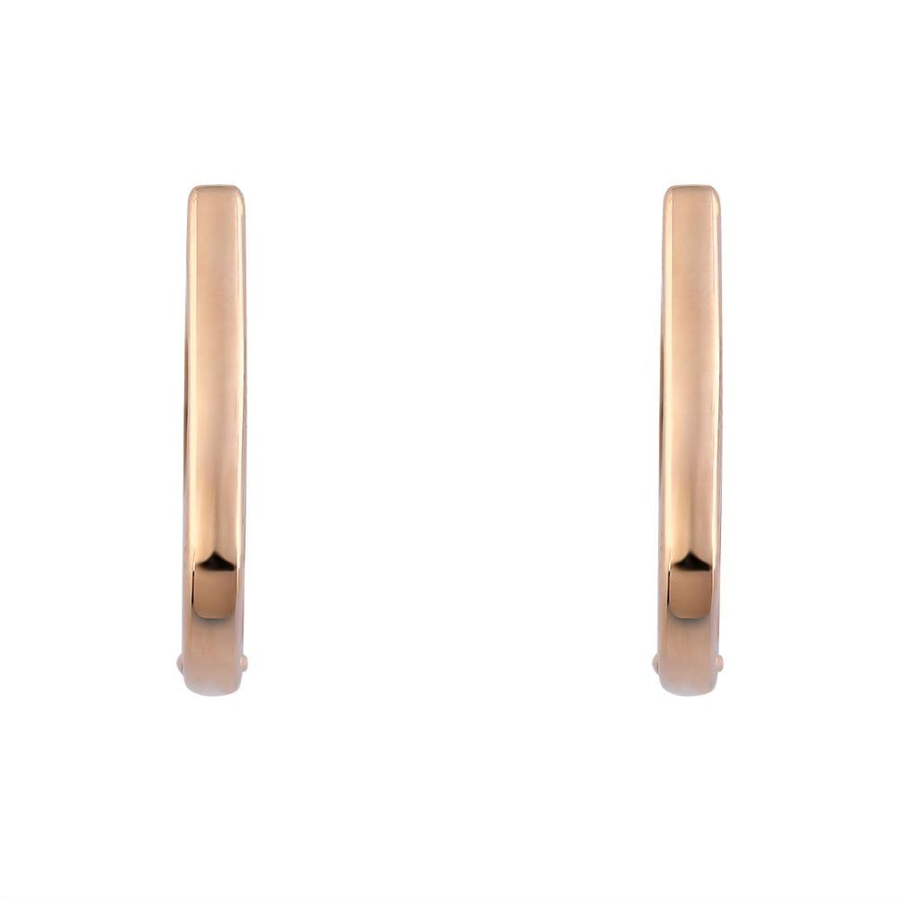 Серьги из золота 585 без вставки