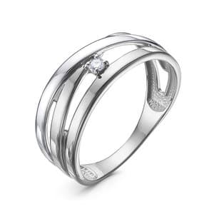 Кольцо из золота 585 с бриллиантом