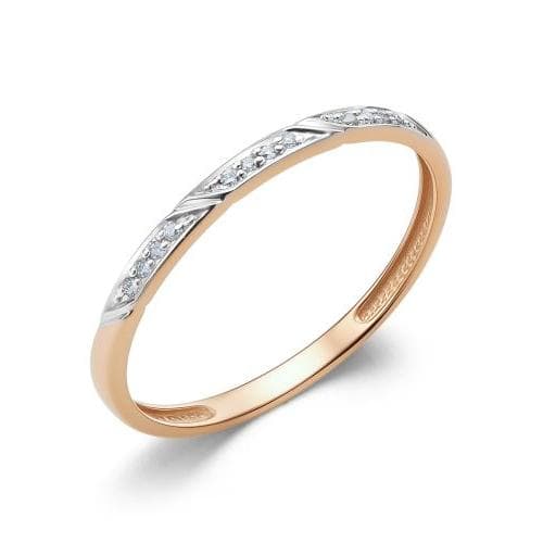 Кольцо из золота 585 с бриллиантами