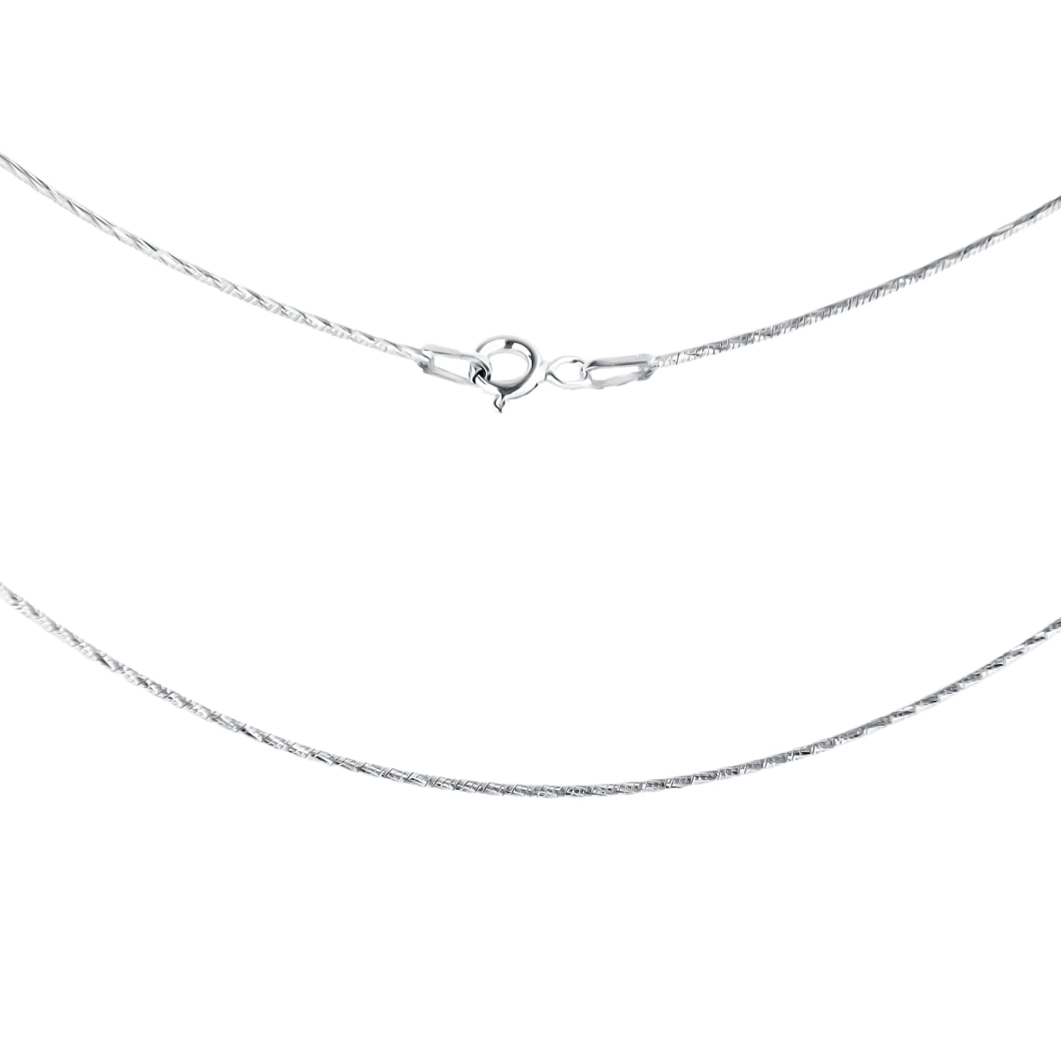 Цепь полновесная из серебра 925 без вставки