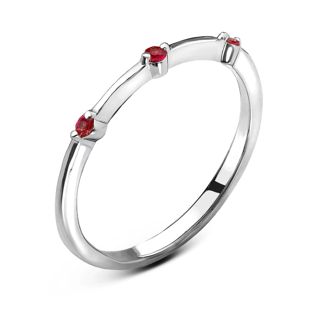 Кольцо из золота 585 с  рубином