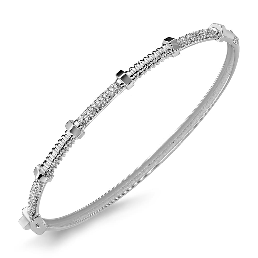 Браслет из золота 585 с бриллиантами