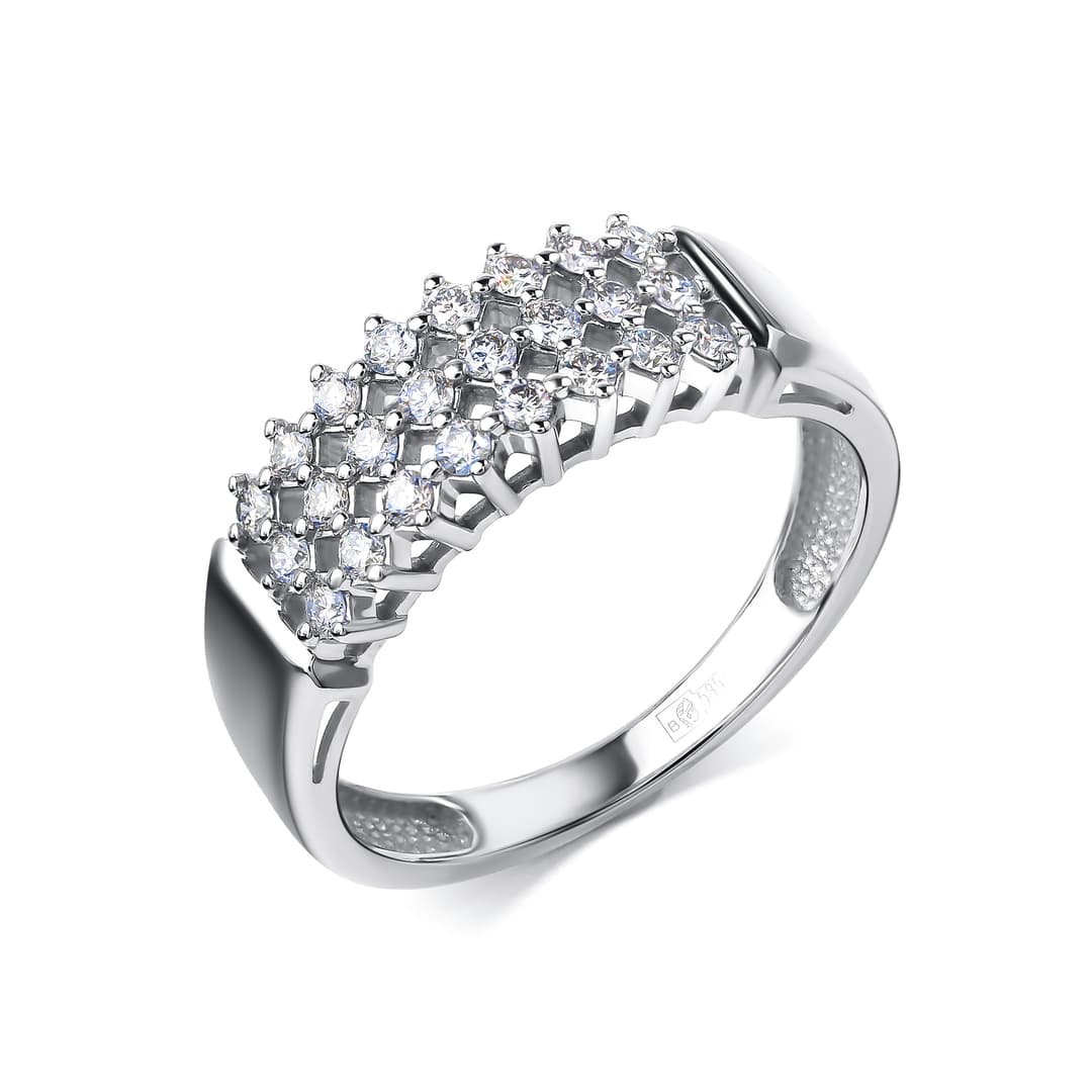 Кольцо из золота 585 с  бриллиантом