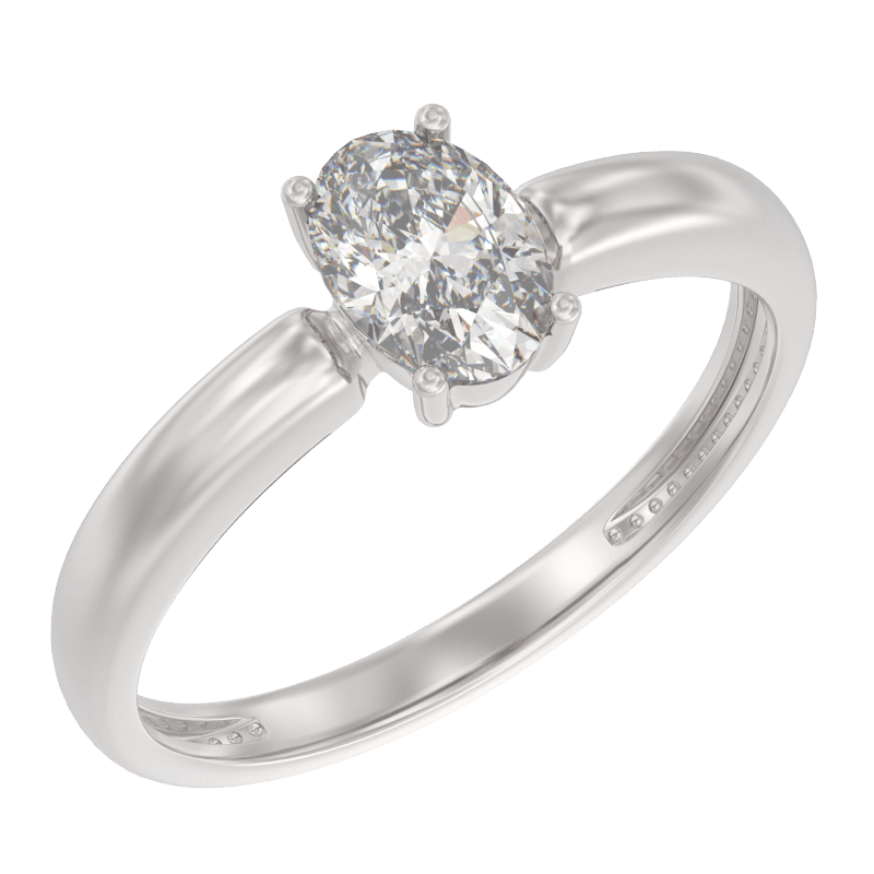 Кольцо из серебра 925 с фианитами