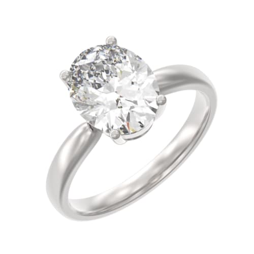 Кольцо из серебра 925 с фианит