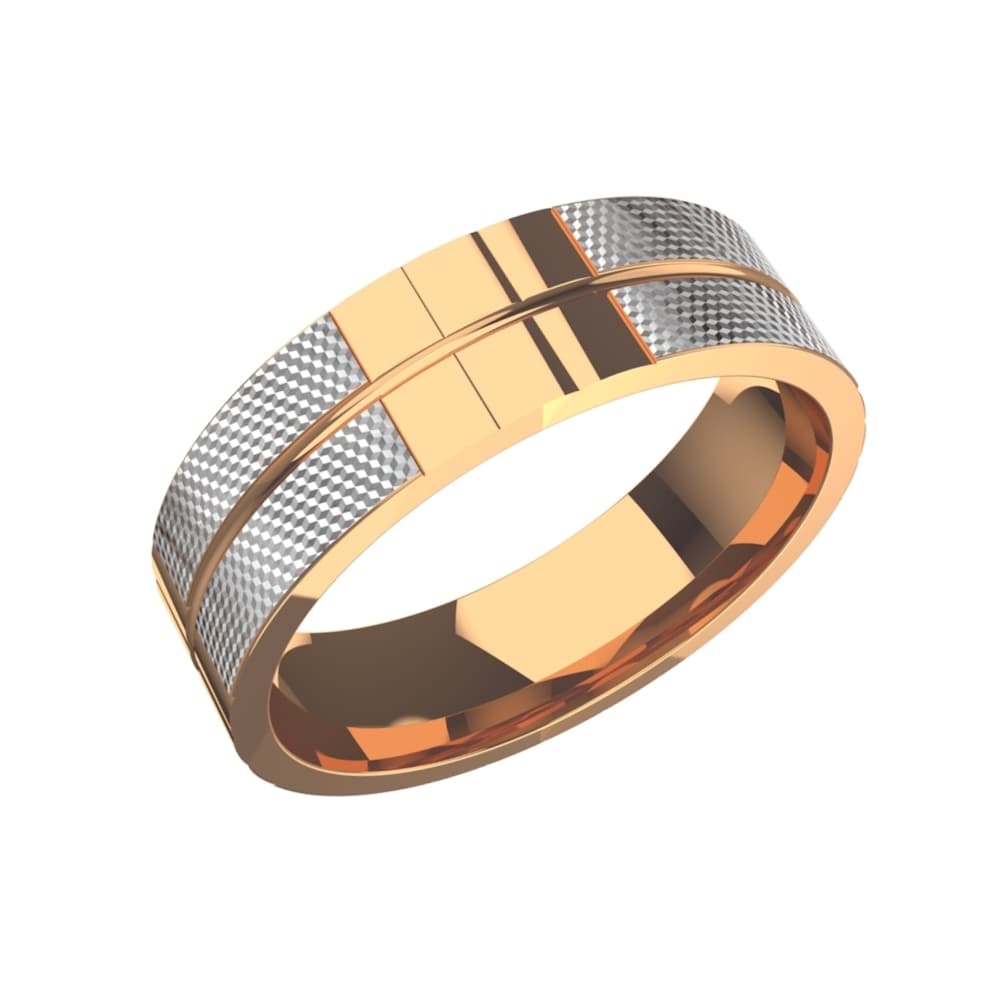 Кольцо обручальное из золота 585 без вставки