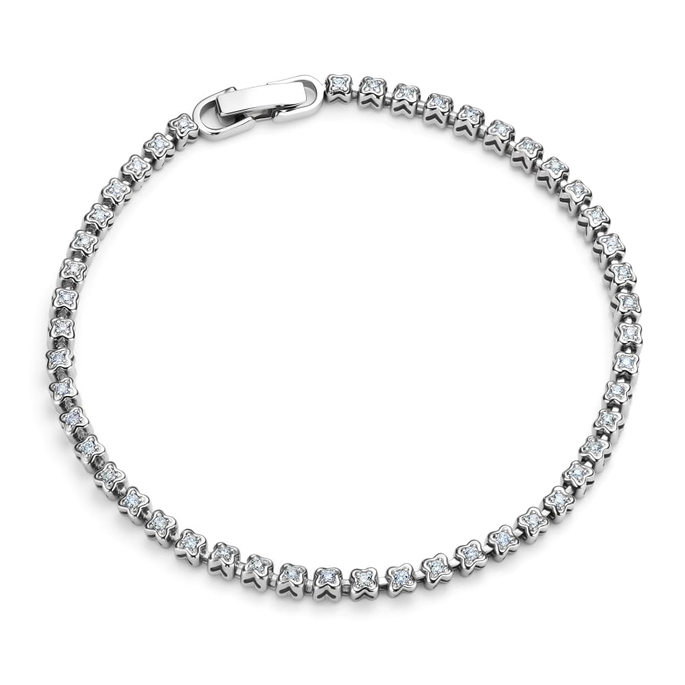 Браслет из золота 585 с бриллиантами