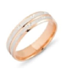 Кольцо обручальное из золота 585 без вставки