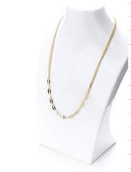 Колье из серебра без вставки