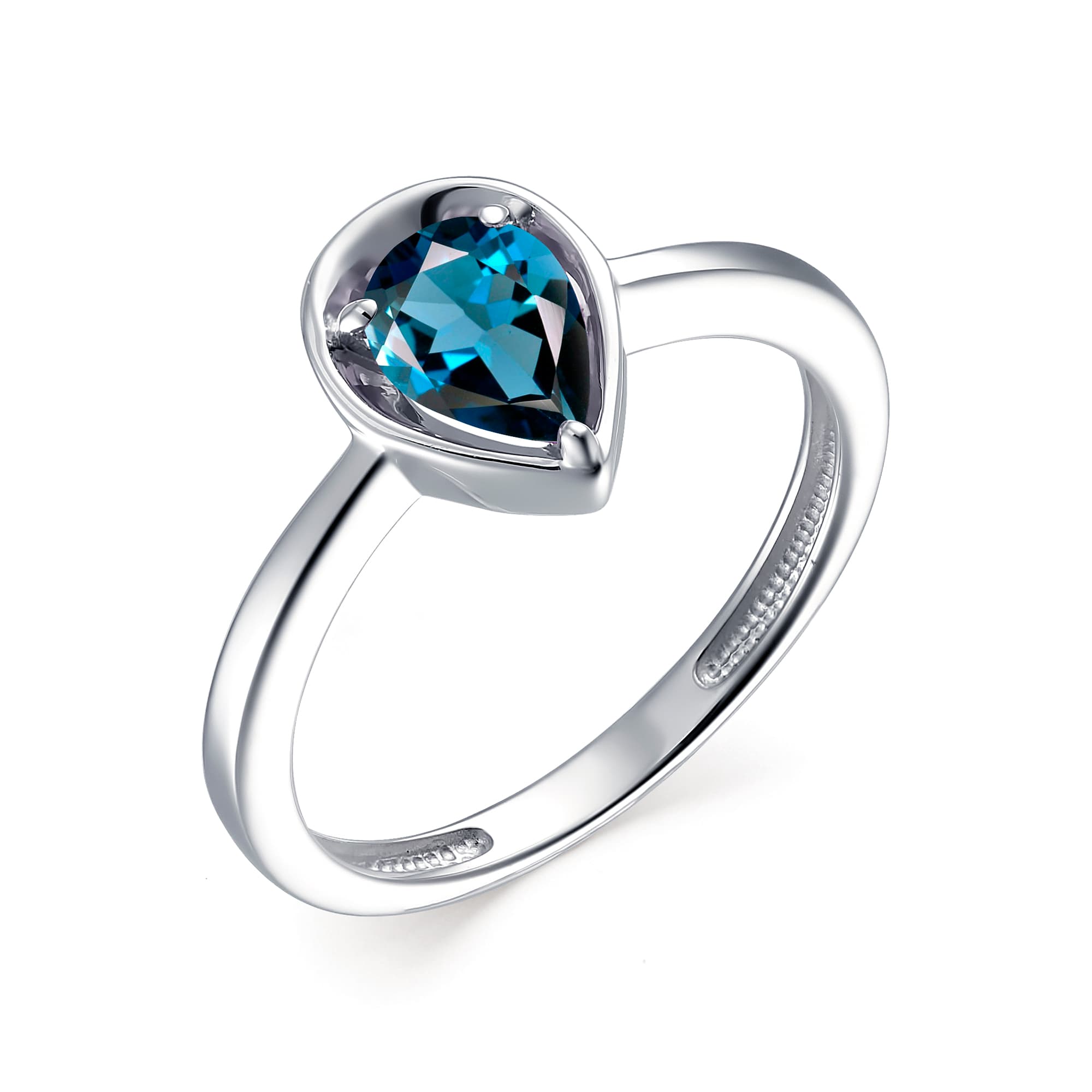 Кольцо из серебра 925 с ситалами