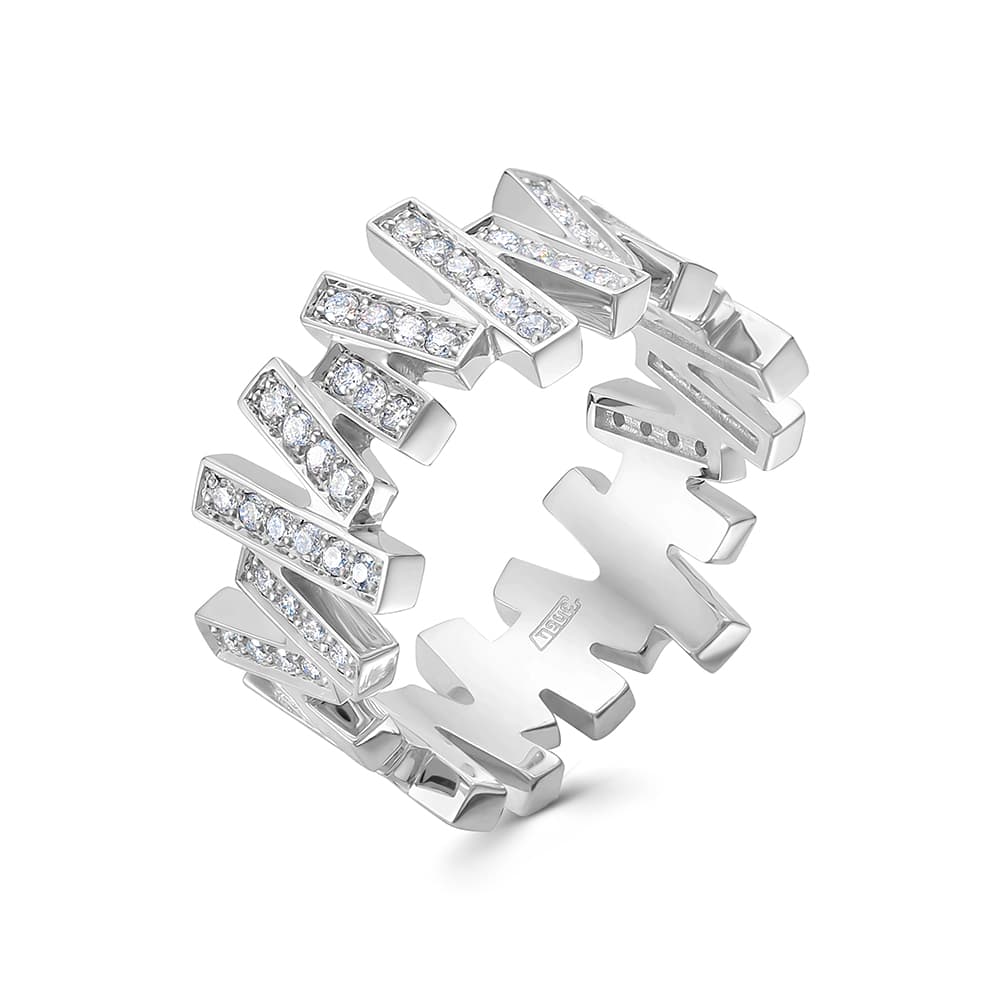 Кольцо из золота 585 с  бриллиантом