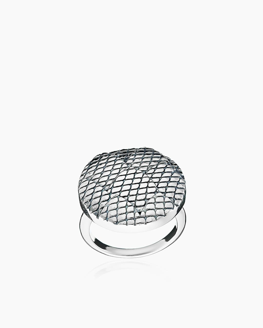 Кольцо из серебра 925 с  без вставки